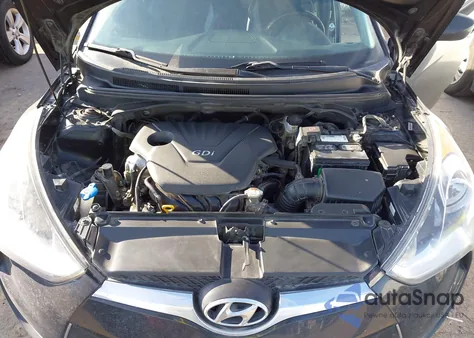 2012 Hyundai Veloster Base W/Black z USA, uszkodzony, nr VIN KMHTC6AD2CU076482